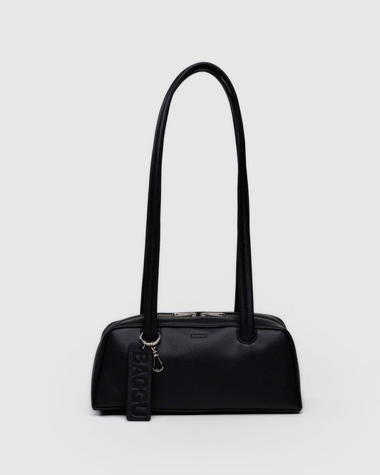 SMALL RECYCLED LEATHER BOWLER BAG - US 1099