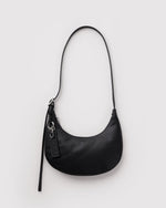 SMALL RECYCLED LEATHER FLAT CRESCENT - US 7321
