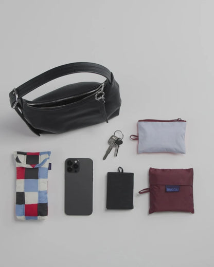 MINI RECYCLED LEATHER SHOULDER BAG - US 1421