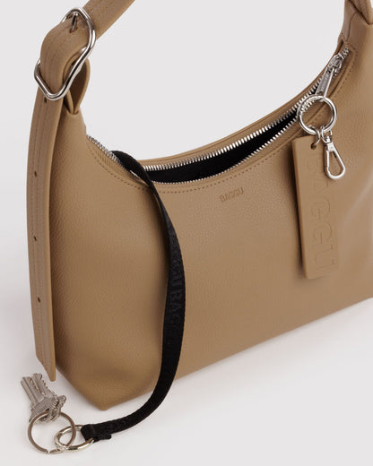 MINI RECYCLED LEATHER SHOULDER BAG - US 2269